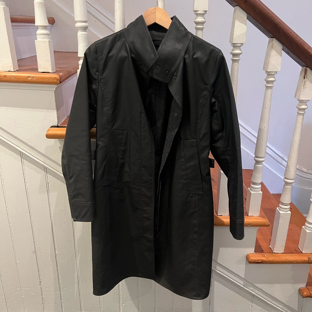 M0851 oiled cotton canvas trench size 2